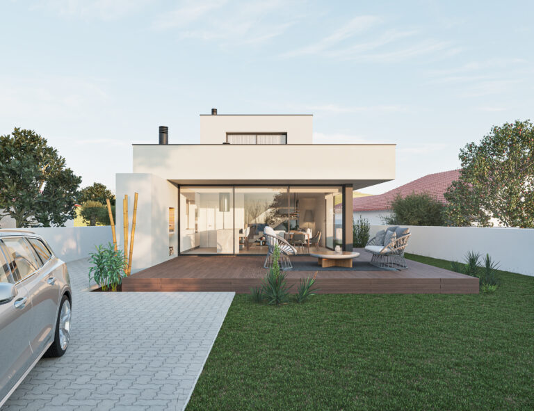 Tipo: Moradia unifamiliar Local: Gafanha do Carmo - Ilhavo Projecto em co-autoria com o @atelier.mo.arquitectura